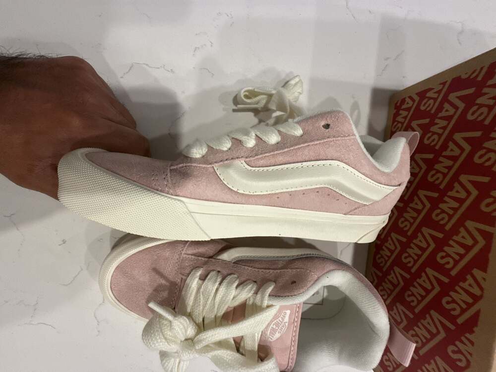 Vans Knu Skool Sepia Rose Pink Sneakers